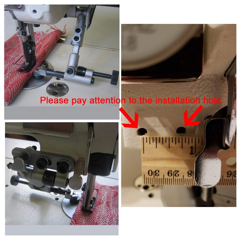 CKPSMS Brand - 1SET Suspended (Hanging) Edge Guide#GB-6 Compatible with/Replacement for Juki Brand LU-1508 LU-1510 DNU-1541S LU-562 LU-563 Singer Brand 111G 111W 211G 211W CONSEW Brand 225 226R - Image 4
